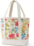 Lands' End Open Top Canvas Tote Bag