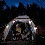 EverBrite Rechargeable Camping Light, Portable Tent Lantern, 3 Lighting Modes, Hanging Tent Light Bulbs with Clip Hook for Hiking, Fishing, Backpacking, Emergency and More(3 Pack)