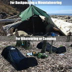 L RUNNZER Single Person Pop Up Tent, 1 Person Mosquito Net Tent