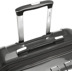 DELSEY PARIS Helium Aero Hardside Expandable Luggage with Spinner Wheels, Titanium, 3-Piece Set (21/24/28)