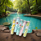 5 Box Multicolor Portable Disposable Paper Soap Confetti Soap Sheets Flakes for Washing Hand, Portable Disposable Travel Scented Bath Slice for Travel and Outdoor, Camping and Shampoo