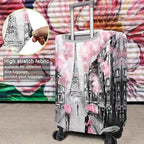 Travel Luggage Cover Suitcase Protector Fits 18-32 Inch Wheel Covers PatternedTravel Related Items Flower Luggage Protector Elastic S