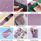 8 Set Packing Cubes for Travel Suitcase Organizer Bags Luggage Packing Cubes Set Travel Essentials Accessories Gifts for Women