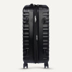 Amazon Basics 3-Piece Hardshell Luggage Set (21", 26", 30"), Scratch-Resistant Expandable Suitcases with Multi-directional Wheels and Telescoping Handle, Black