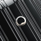 DELSEY PARIS Helium Aero Hardside Expandable Luggage with Spinner Wheels, Black, Checked-Medium 24 Inch