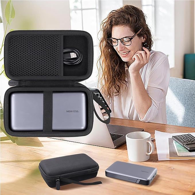 Aenllosi Case for UGREEN 25000mAh 145W Power Bank,UGREEN Nexode Power Bank Organizer (Case Only)
