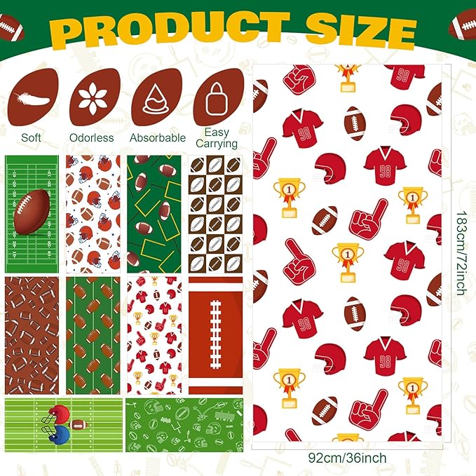 EBOOT 10 Pack Oversized Beach Towel Set Extra Large Pool Towels Microfiber Quick Dry Swim Blanket for Adult Women Men Face Hand Body Bath Travel Pool(Field Green,36 x 72 Inch,Football Style)