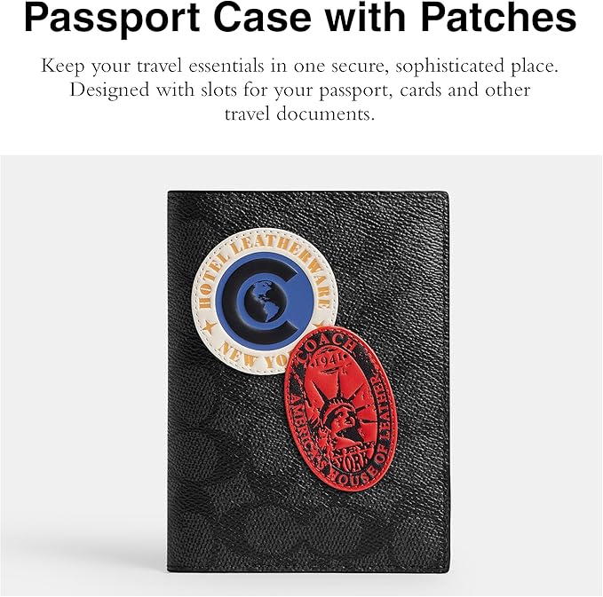 Passport Case in Natural Full-Grain Leather
