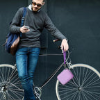 【NOT Included Power Bank】Portable Charger Case Holds 2PCS for iWalk/for Swyop/for Feob/for Charmast/for JEJILL/for LanLuk/for VEGER/for Taegila/for Kuulaa and More Small Charging Battery Pack, Purple