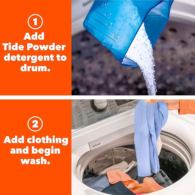 Tide Powder Laundry Detergent, Original Scent, 95 Loads, 108 oz