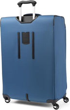 Travelpro Maxlite 5 Softside Expandable Luggage with 4 Spinner Wheels, Lightweight Suitcase, Men and Women, Ensign Blue, Checked-Large 29-Inch