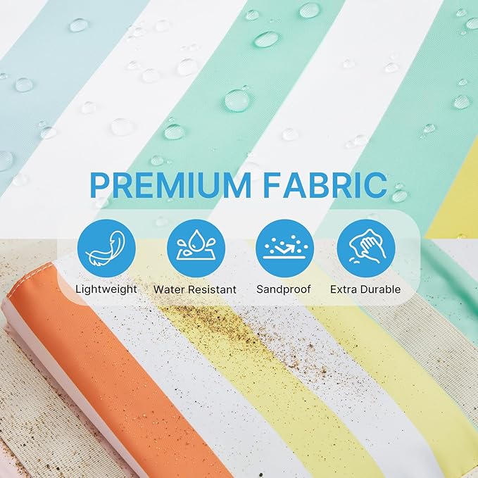 G4Free Beach Bag,Waterproof Beach Tote Pool Bags for Women,Compatible with Cup,Foldable for Weekender Travel