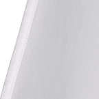 Clear Garment Bags for Closet Storage Suit Bag Set of 8 Hanging Clothes Cover Dress Bag Dust-Proof with Zipper for Suit, Coat, Long Dresses Clothes Storage 24” x50”