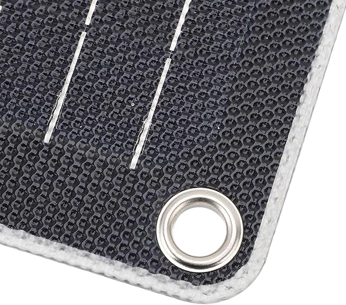 30W Solar Panel Charger with USB C Outputs(5V/3A) for Phone Electronics