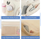 Gym Bag for Men Women, Sport Duffle Bag with Wet Pocket & Shoes Compartment, Water Resistant Overnight Weekender Bag Duffel Bag