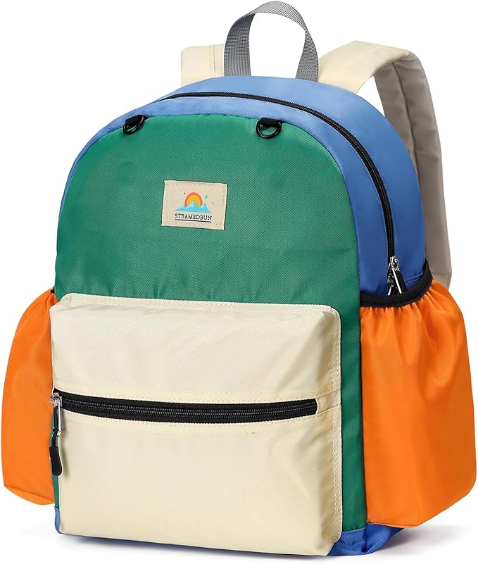 STEAMEDBUN Kids Backpack for Boys 6-8: Toddler Backpack for Preschool Kindergarten - Boys Backpacks for Elementary 4-6