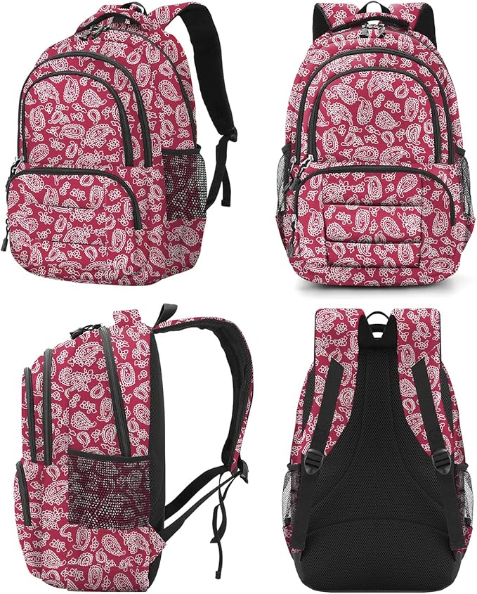 rickyh style School Backpack Travel Bag for Men & Women Lightweight College Back Pack with Laptop Compartmen