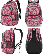 rickyh style School Backpack Travel Bag for Men & Women Lightweight College Back Pack with Laptop Compartmen