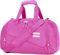 Gym Bag for Men & Women - 30L Duffel Bag with Shoe Compartment, Weekender Water Resistant Duffle Bag for Travel, Sports, Fitness & Workouts, RosePink