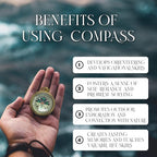 The Dream Chaser Compass - Go Confidently -2026 Unique Graduation Gifts for Him, College, High School, Cool Birthday Gift Idea for Son, Boys, Motivational Greeting Card Included