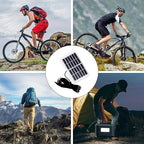 Solar Battery Charger -Solar Panel Type C Fast Charger | 1.2W 6V Solar Charger | Solar Charging Panel | Waterproof Solar Charging Panel | Solar Powered Battery Pack for Camping | Hiking