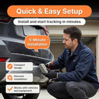 Trak-4 GPS Tracker for Vehicles, Assets, Equipment. Long Battery Life, Waterproof, Global Tracking. Low-Cost Subscription Required.