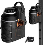 Magnetic Gym Bag for Men and Women, Sling Bottle with Magnetic Attachment, Water Bottle Holder, Gym Pouch, Crossbody Bag for Travel, Work, Sports, Fitness