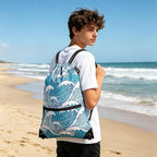 HOLYLUCK Drawstring Backpack Bag Sport Gym Sackpack