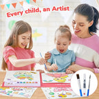 JoyCat Paint with Water Coloring Books for Toddlers, Watercolor Painting Sets for Kids Ages 3-5 4-8, Arts and Crafts Drawing Activities Toy Birthday Gifts for Boys Girls (Party)