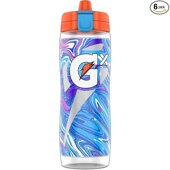 Gatorade Gx,Marble Blue,30 Oz,(Pack of 6)