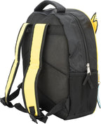 AI ACCESSORY INNOVATIONS Fortnite Peely Backpack for Boys & Girls, 16 Inch Nylon Twill Big Face Schoolbag W/Nana Zipper Pull, Yellow