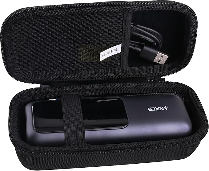 Hard EVA Carrying Case Compatible with Anker Zolo 25000mAh 165W/Anker Prime Power Bank, 26,250mAh Power Bank Portable Charger Protective Case