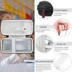 khanka Hard Travel Case Replacement for Anker 325/535 Power Bank PowerCore 20K Portable Charger 20000mAh, Case Only (Inside White)