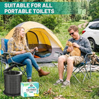 Portable Toilet Gel, Poo Powder for Portable Toilet, Camping Toilet Gel, Pee Powder, Portable Toilet Powder for Outdoor Camping and Hiking Toilet Gel Powder
