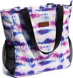Original Floral Water Resistant Large Tote Bag Shoulder Bag for Gym Beach Travel Daily Bags Upgraded