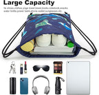 HOLYLUCK Drawstring Backpack Bag Sport Gym Sackpack