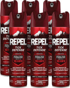 Repel Tick Defense, Aerosol Spray, 6.5-Ounce, Pack of 6