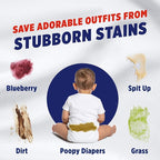 OxiClean Max Force Laundry Stain Remover Spray, Newborn & Baby Essentials, Stain Treater, 12 fl oz, 3-Pack