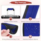 Luggage Handle Wrap [6PCS] - Neoprene Luggage Identifiers Use for Suitcases & Carry on & Travel Accessories - [Blue-6IN/15CM] Comfort Grip Handle Cover