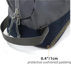 Travel Toiletry Bag 8L, Large Packing Cube with Waterproof TPU Wet/Dry Compartment