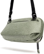 Peak Design Small Tech Pouch, Sage, Electronics Organizer for Travel or Everyday Carry, Origami-Style Storage, Cable Pass-Through, Weatherproof Recycled Nylon, Gear Carry Bag for Men and Women