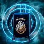 Harry Potter Suitcase for Kids Teens Hogwarts Hard Shell Luggage Rolling Suitcase 4 Wheels Travel Essentials Vacations Trips (M/L26”xW16.5”, 60L, Black)