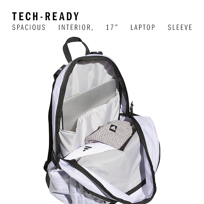 adidas Prime 7 Backpack for Laptop, School and Travel, 37L