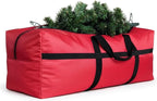 Christmas Tree Storage Bag 7.5ft 6ft 7ft 9ft, Christmas Tree Heavy Duty Storage Bags 1680D Oxford Red