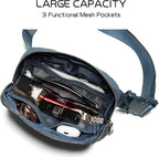 Belt Bag for Women Fanny Pack Crossbody Bags for Women Fashion Waist Packs with Adjustable Strap Gifts for Women Men (Navy)