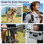 Item Finders Dual System Tracker[No Monthly User Fee] Compatible with iOS and Android Air Tags Item Locator Help You Track Your Car, Keys, Wallet, Luggage and More(Batteries Not Included)