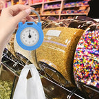 BESPORTBLE Portable Digital Electronic Hanging Scale with Hook, Mini High Precision Luggage and Fishing Weighing Scale for Travel and Home Use, Blue