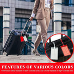 10 Pack Luggage Tags for Suitcases, Airplane Travel Essentials for Flying, International Travel Must Haves, and Luggage Accessories by Sodsay