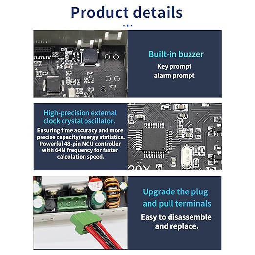 SK-120X Power Converter Color Display Adjustable 120W DC DC Buck Boost Power Converter CC CV 6-36V to 0-36V 5V 6V 12V 24V Power Module Regulated Laboratory Power Supply