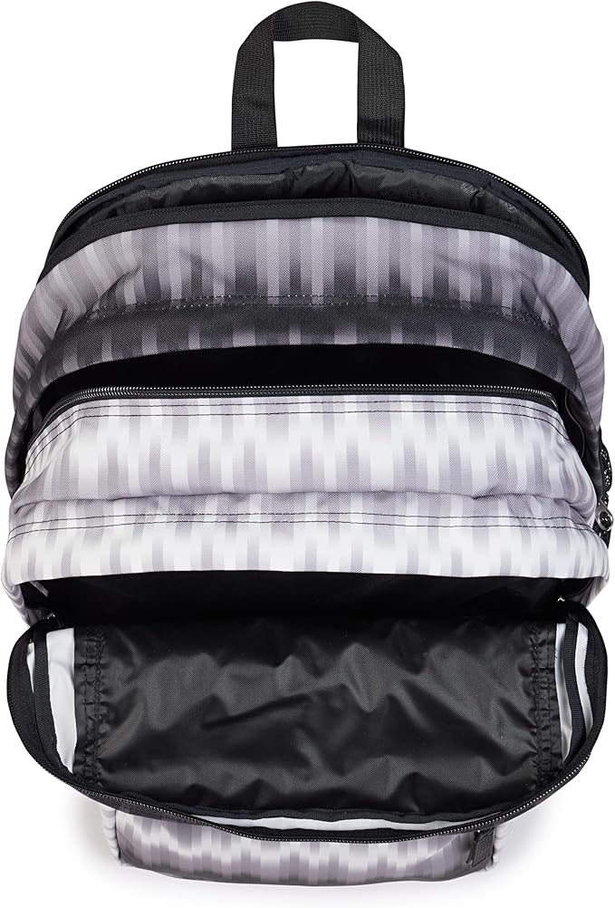 JanSport Laptop Backpack - Computer Bag with 2 Compartments, Ergonomic Shoulder Straps, 15” Laptop Sleeve, Haul Handle - Digi Tie Dye Black